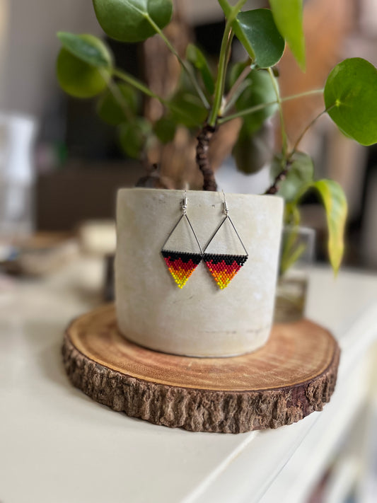 Ishkode Traingle Earrings